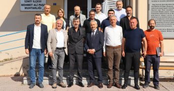İzmit Belediyesinden Mehmet Ali Paşa’ya çözüm odaklı ziyaret        