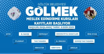 GÖLMEK KURSLARINDA YENİ DÖNEM KAYITLARI 6 EKİM'DE BAŞLIYOR