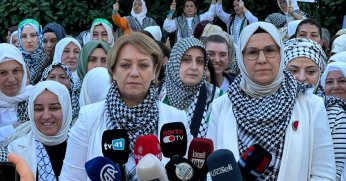 Kocaeli’de Kadınlardan Gazze İçin Sessiz Çığlık Yürüyüşü