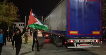 Kocaeli’den Gazze’ye Yardım Konvoyu Dualarla Uğurlandı