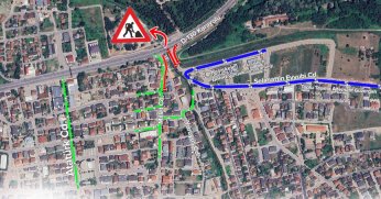 D-130’da trafik düzenlemesi