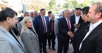 Başkan Şener Söğüt, muhtarlarla bir araya geldi