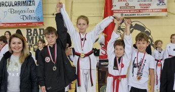 Körfezli taekwondocular Balkan CUP’tan gururla döndüler
