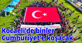 Kocaeli’de binler Cumhuriyet’e koşacak