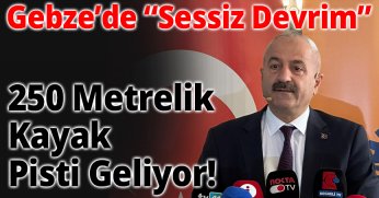 Gebze’de “Sessiz Devrim”: 250 Metrelik Kayak Pisti Geliyor!