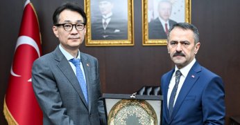 Vali İlhami Aktaş’ı Ziyaret Etti