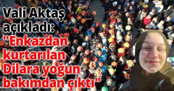 Vali Aktaş açıkladı: 