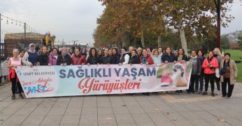 İzmit’te adımlar sağlıklı yaşam için atıldı