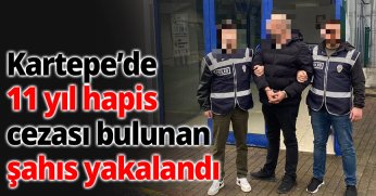 Kartepe’de 11 Yıl Hapis Cezası Bulunan Şahıs Yakalandı