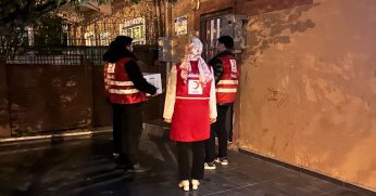 Kızılay Körfez’den Kış Günlerinde Gıda Yardımı