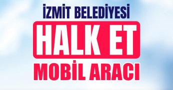 Halk Et Mobil Aracı bugün İzmit Belediye Meydanı’nda