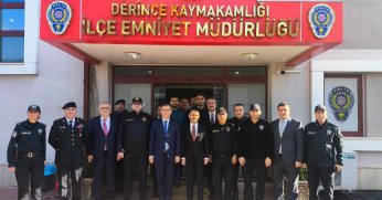Vali İlhami Aktaş’tan Derince’de Güvenlik Birimlerine İnceleme Ziyareti