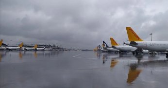 46 Uçuş İptal Edildi