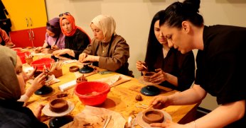 Büyükşehir’le çamurdan sanata giden yolculuk