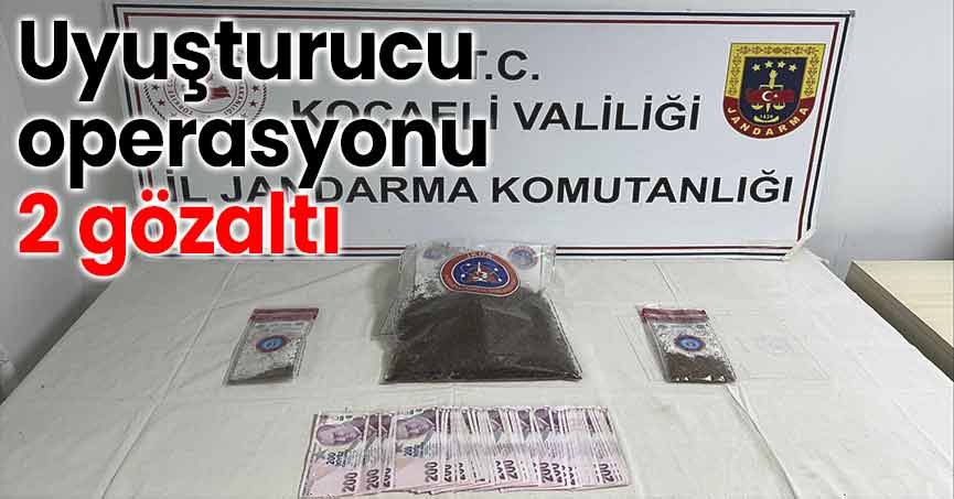 Uyuşturucu operasyonu: 2 gözaltı