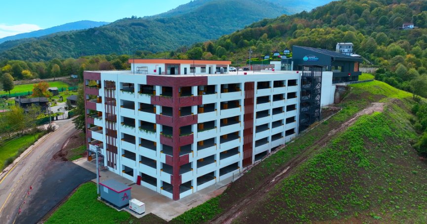 Kartepe Teleferik hattına hizmet verecek 6 katlı otopark tamamlandı
