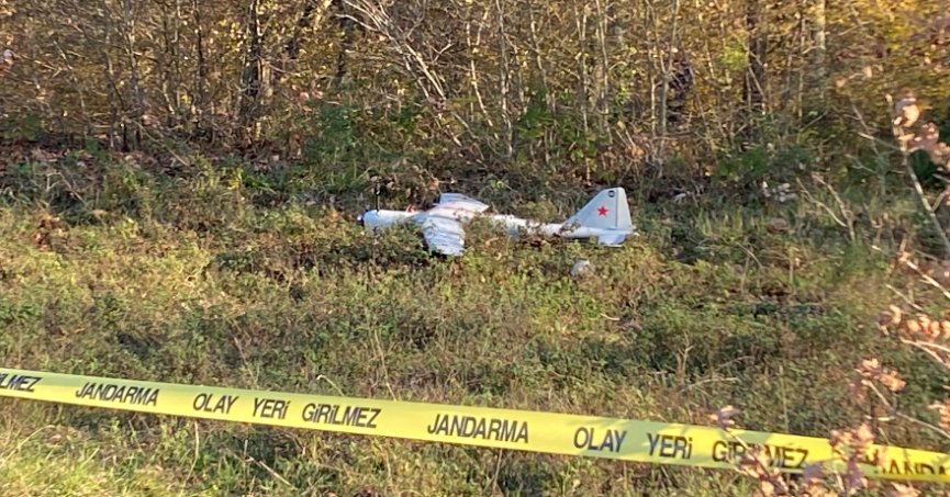 İzmit'e İHA düştü