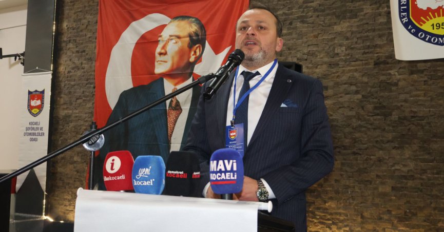 Kocaeli Şoförler Odası’nda Seyfi Özkar Dönemi Başladı