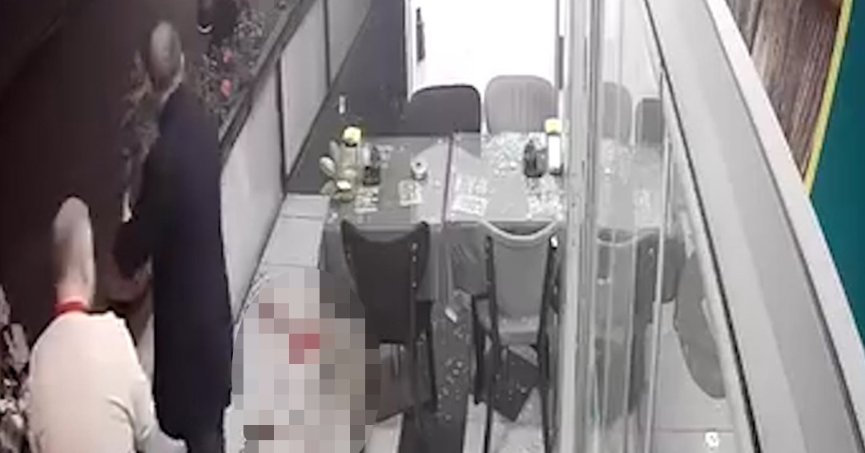 Kebapçıya silahlı saldırının görüntüleri ortaya çıktı