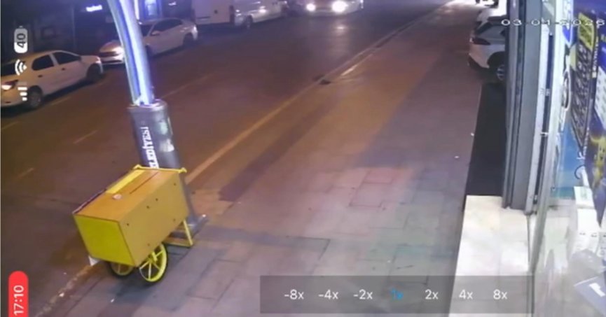  İstanbul'daki saldırıda kullanılan kiralık aracın izi kamerada