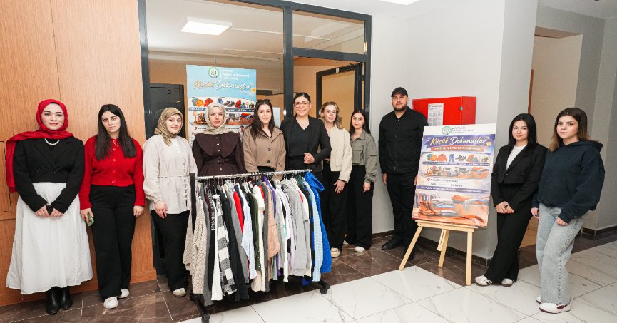 Üniversite öğrencilerinden yüreklere dokunan proje