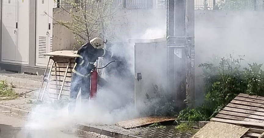  Körfez’de trafo yangını paniğe neden oldu