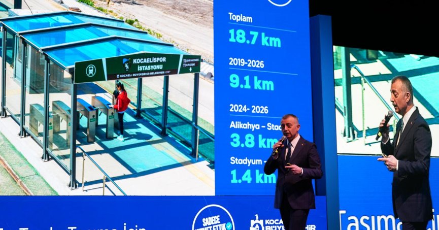 Başkan Büyükakın, şehrin  geleceği metroyu anlattı