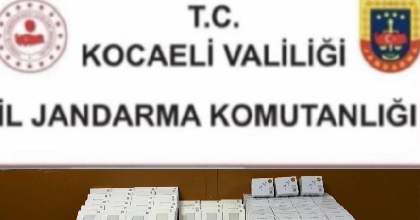 4,4 milyon TL’lik kaçak elektronik operasyonu